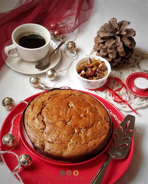 Eggless Christmas Plum Cake Recipe - Christmas Recipes