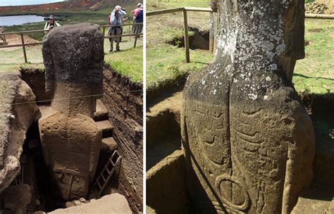 Easter Island's Monumental Stone Heads Also Have Detailed Bodies Hidden ...