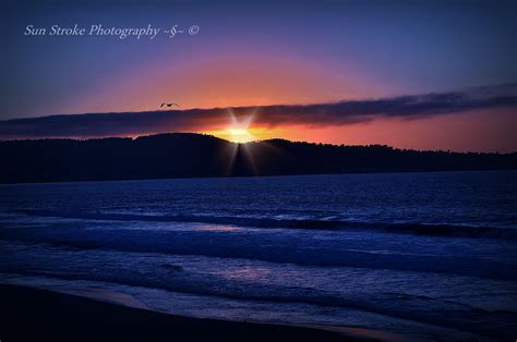 Moss Beach Sunset ... After a model photo shoot near Moss landing ...