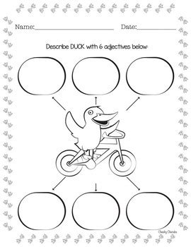 Duck on a Bike - Activities by Cheeky Cherubs | Teachers Pay Teachers