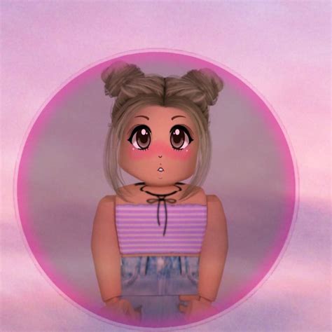 Roblox GFX Pink Girl Aesthetic