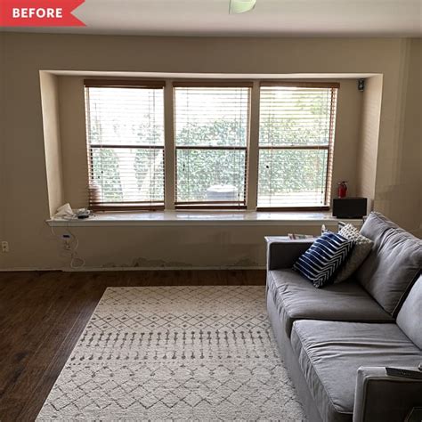 Black and White Window Seat Redo - Budget Living Room Window Seat ...