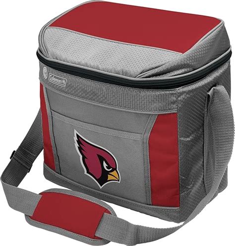 Amazon.com : Coleman NFL Soft-Sided Insulated Cooler Bag, 16-Can Capacity, Arizona Cardinals ...