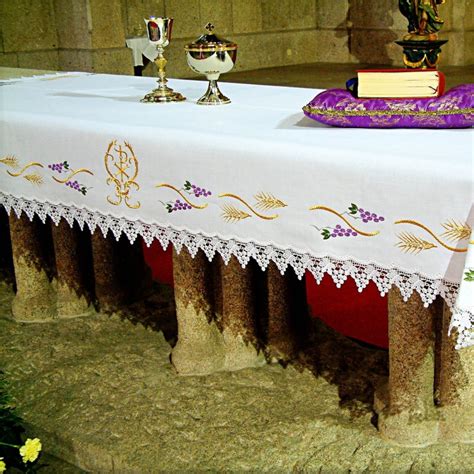 Modern Cross Altar Cloth 10820