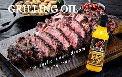 Grilling Oil Garlic Butter Flavor / Turkey Injection | Butcher BBQ