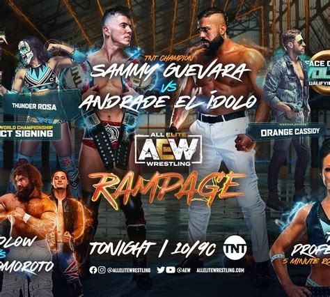 AEW Rampage Results: Winners, Grades, Reaction and Highlights from ...