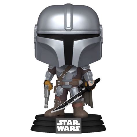 Star Wars - The Mandalorian - The Mandalorian with Darksaber Pop! Vinyl Figure - Toys & Gadgets ...