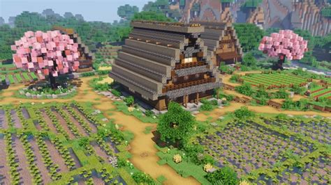 Village Farm Minecraft