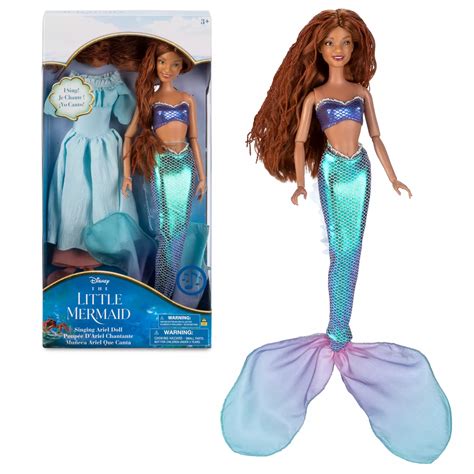 The Little Mermaid Movie 2023 Disney store dolls - YouLoveIt.com