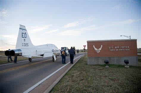 New T-38 static at Vance Airpark