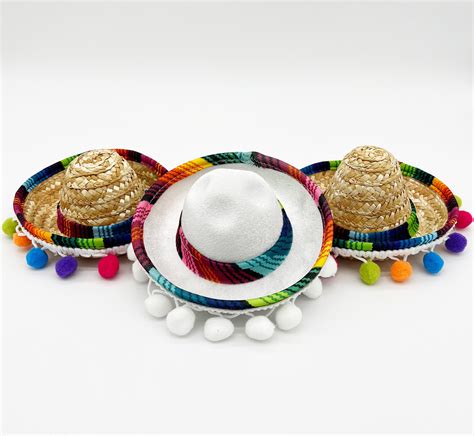 Mini Sombrero Hat-final Fiesta-bridal Party Favors-mexican - Etsy