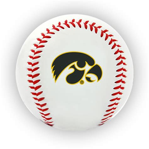 Iowa Hawkeyes Team Logo Baseball