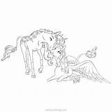Mia And Me Coloring Pages Sketch Coloring Page sketch template