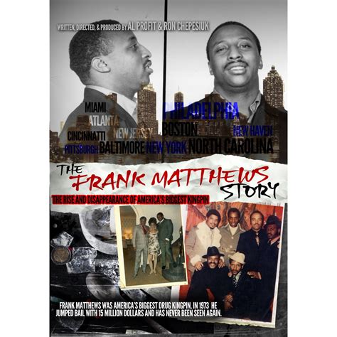 True Crime Uncensored: Author of The Frank Matthews Story (Drug Kingpin Vanishes with $15 ...