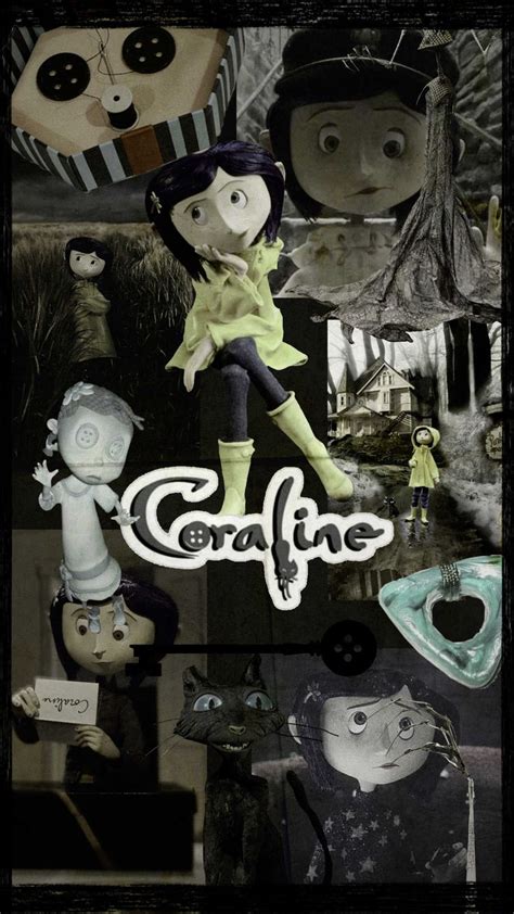 Coraline Wallpaper Browse Coraline Wallpaper with collections of Aesthetic, Android, Coraline ...