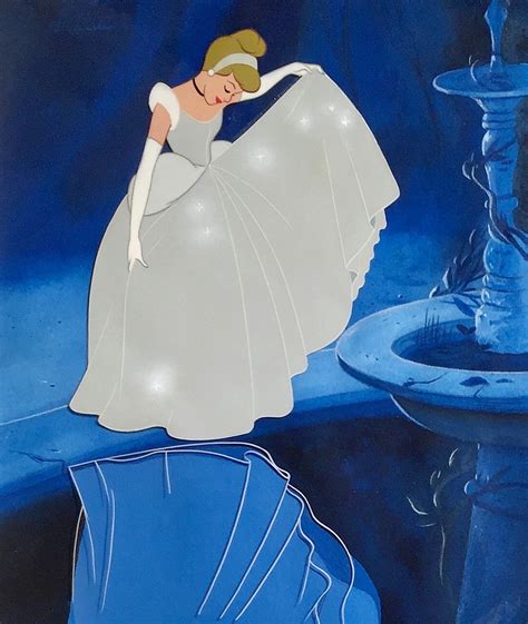 Original Production Animation Cel of Cinderella from Cinderella 1950