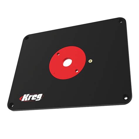 Kreg Precision Router Table Insert Plate with Level-Loc Rings (Non ...