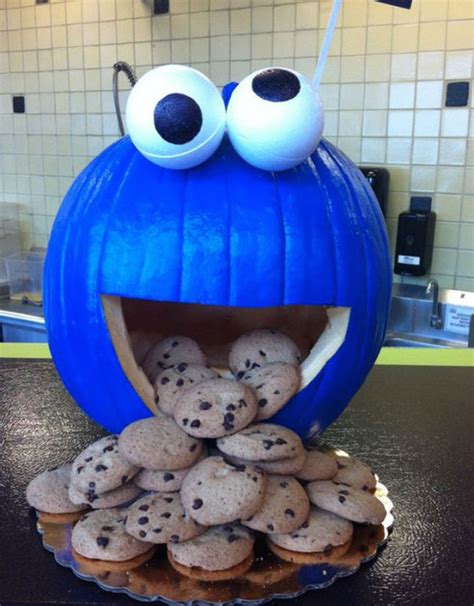 Cookie Monster Pumpkin Pictures, Photos, and Images for Facebook, Tumblr, Pinterest, and Twitter