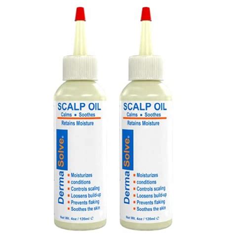 Dermasolve Psoriasis Scalp Oil 2-Pack Seborrheic Dermatitis ...