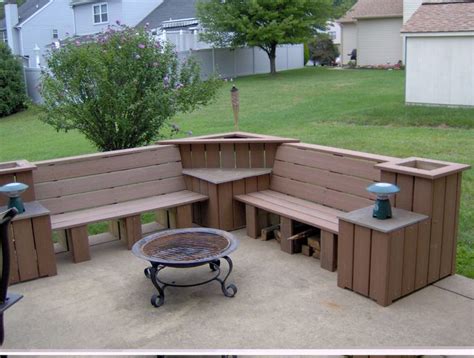 outdoor corner bench plans | Trex Furniture - General Discussion - DIY Chatroom - DIY Home ...