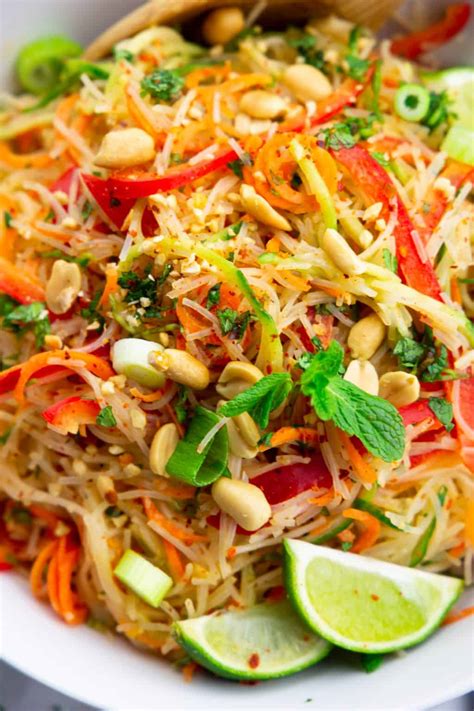 Noodle Salad - Vegan Heaven