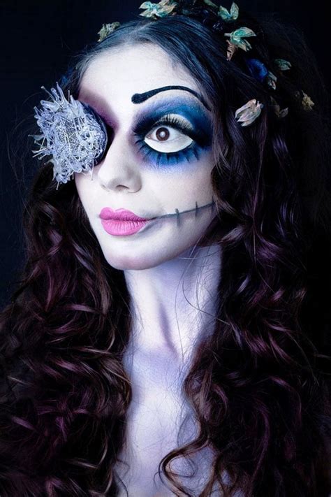 30 Creepy Halloween Makeup Ideas for Women to Try - Flawssy