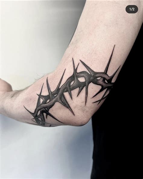 Crown Of Thorns Tattoo Design