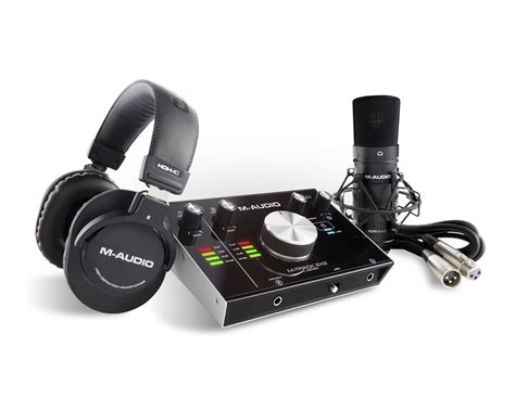 M-Audio Reveals The Ultimate All-In-One M-Track 2x2 Vocal Studio Pro