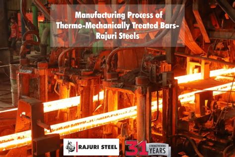 Manufacturing Process of TMT Bars | Rajuri Steels