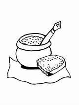 Oatmeal Coloring Pages sketch template