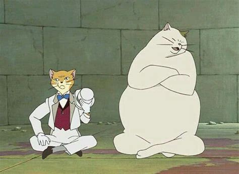 The Baron and Muta-The Cat Returns | Studio ghibli art, Studio ghibli movies, The cat returns