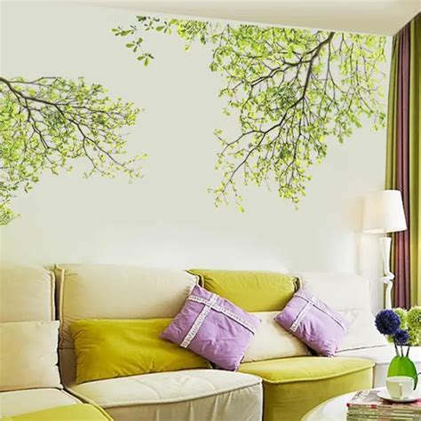 Nature Leaves Home Household Room Wall Sticker Mural Decor Decal Removable New home decoration ...