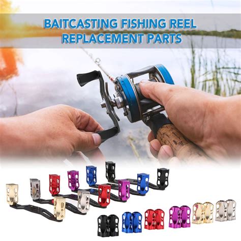 Buy Anself Fishing Reel Rocking Handle Replacement Parts Baitcasting ...