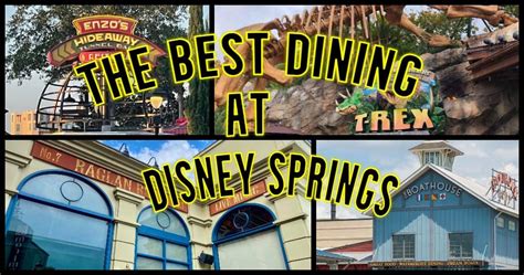 The Best 6 Disney Springs Restaurants for Dinner - Magical Guides