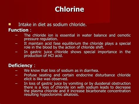 Concentration of Sodium Chloride - GrantsriDavid