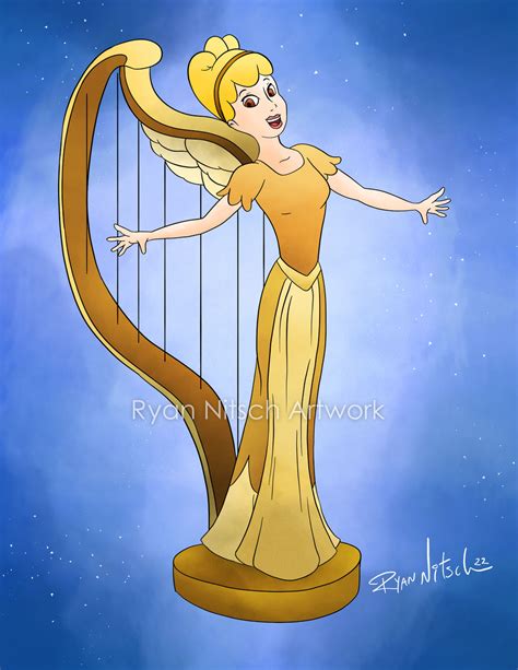 Mickey and the Beanstalk Harp by RyanNitsch on DeviantArt