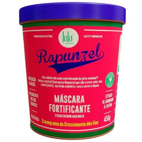 Máscara Capilar Fortificante Rapunzel 450g Lola Cosmetics