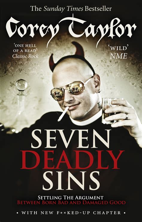 Seven Deadly Sins | Corey Taylor Book | In-Stock - Buy Now | at Mighty Ape NZ