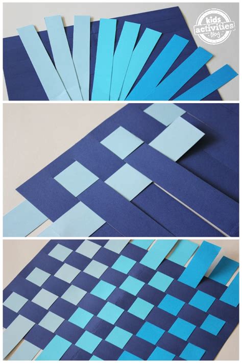 Easy & Fun Paper Weaving Craft for Kids | Kids Activities Blog