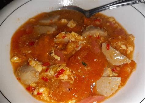 Resep Seblak kerupuk bakso sosis ~ oleh Wahyu Setiani - Cookpad