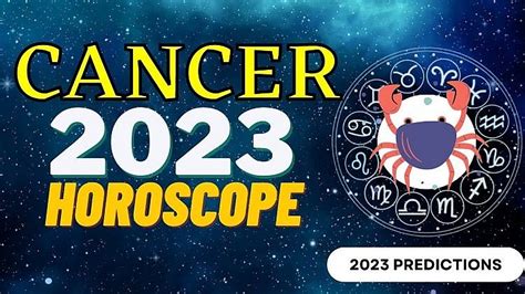 Cancer 2023 Monthly Horoscope: Astrology Prediction for 12 Months ...