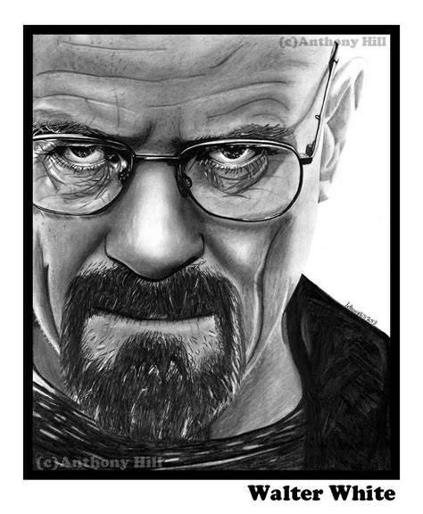 Heisenberg Graphite pencil drawing : r/breakingbad