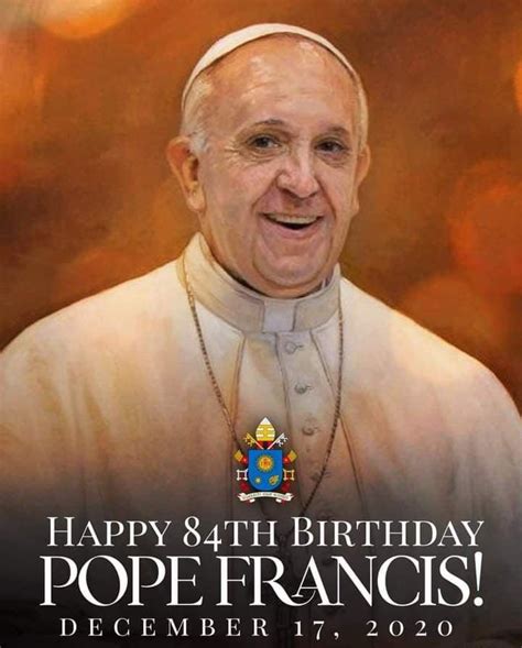 Happy birthday Pope Francis! : r/Catholicism