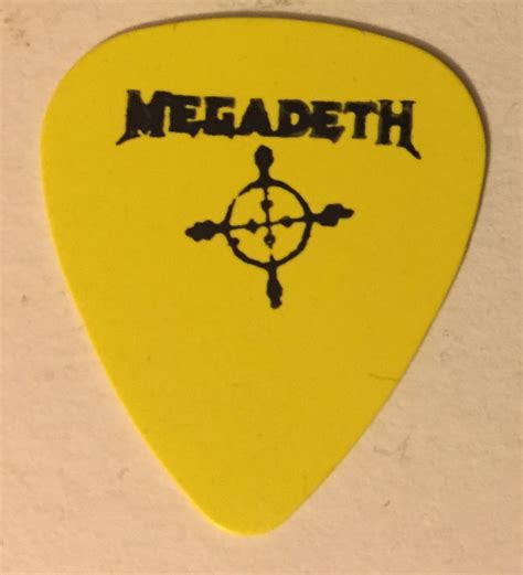 MEGADETH 2009 Endgame Tour Guitar Pick!! DAVE MUSTAINE custom concert ...