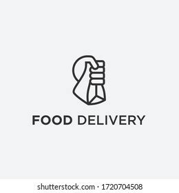 Food Delivery Logo Food Vector Stock Vector (Royalty Free) 1720704508 ...