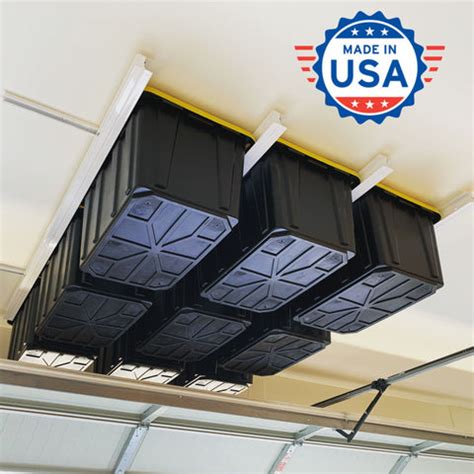 EZ Slide Tote Storage System - Overhead Garage Storage – Garage Door Nation