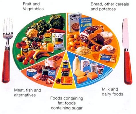 Balanced Diet Pie Chart