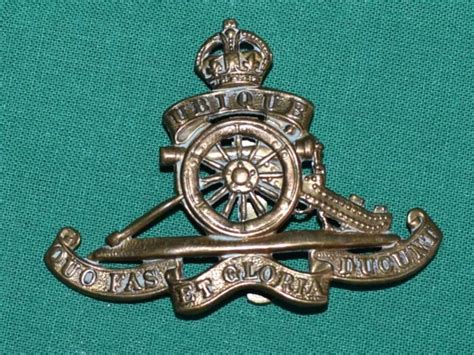 WW2 ERA METAL British Army 'Royal Artillery' Cap Badge £4.99 - PicClick UK