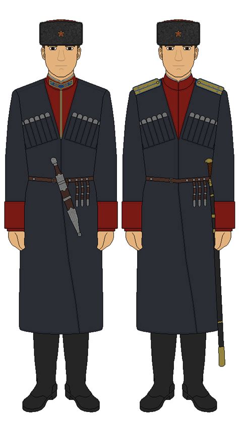 Kuban Cossacks - Red Army - Circa 1941-45 by JoeyLock on DeviantArt