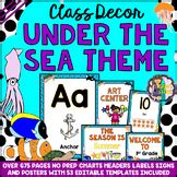 Under The Sea Cursive Alphabet Worksheets & Teaching Resources | TpT